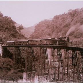 The Raymond Special on the Metlac Bridge, Veracruz, Mexico, ca. 1897