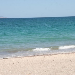 The Sea of Cortez from Algodones Beach, San Carlos